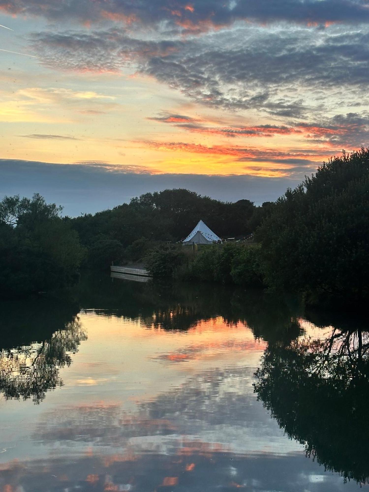 Lakeside Glamping Firecrest St Columb Major Zewnętrze zdjęcie